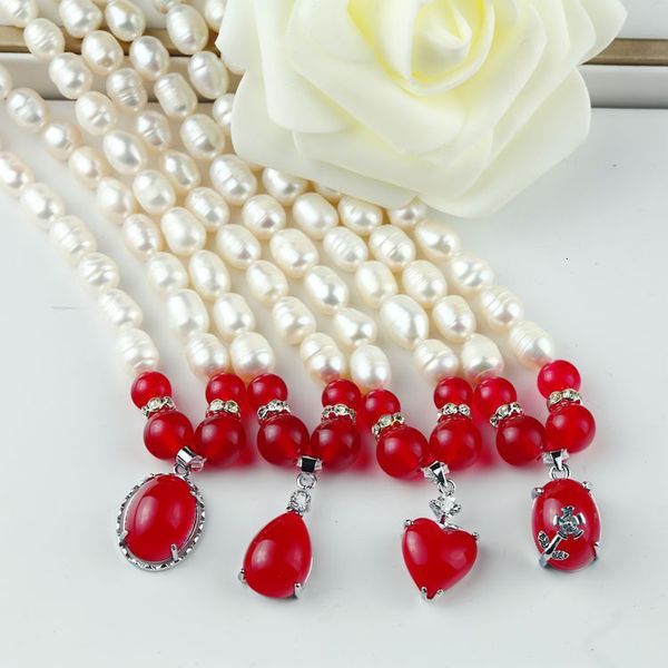 

freshwater female natural jewelry 8-9mm mother's day gift pearl necklace