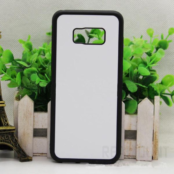 

blank sublimation customize for with rubber tpu+pc case s7 samsung glue s8 s7 plus diy edge s8 aluminum inserts and 2d oltgr