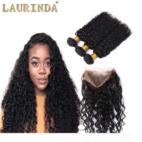 

selling curly wave hair 3 bundles and closure 10-26 inch human hair bundles mink brazilian weave with closure natural black, Black;brown