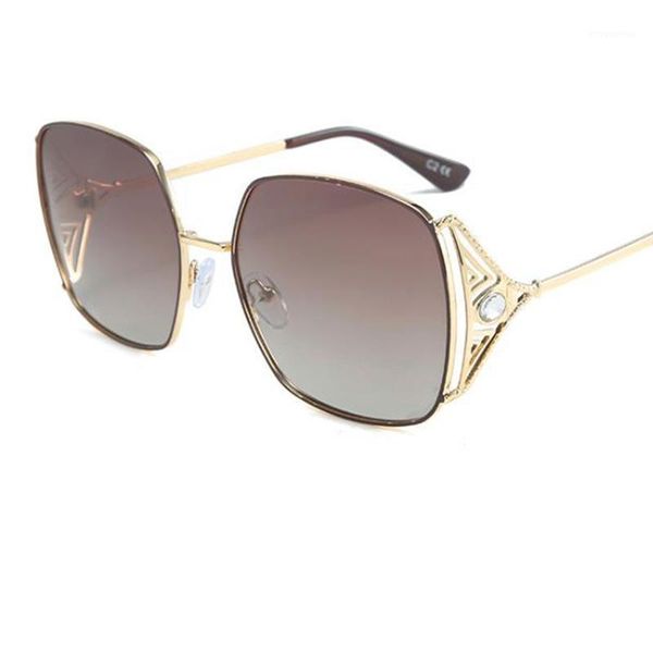 

vintage polarized sunglasses women 2020 fashion punk diamond square gradient woman sunglasses gradient glasses1, White;black