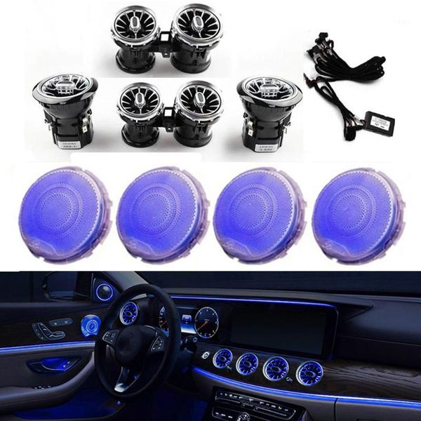 

air vent ambient light for w213 turbine air outlet led ambient lights for e class e200 e320 rotary tweeter speak1