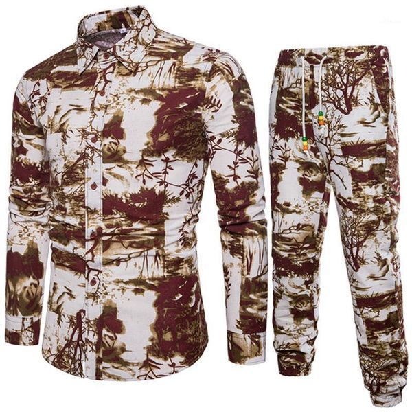 

kissqiqi men shirt suits 3d clothing print fashion men casual suit collar men's long sleeve shirt suits asian size s-3xl1, Gray