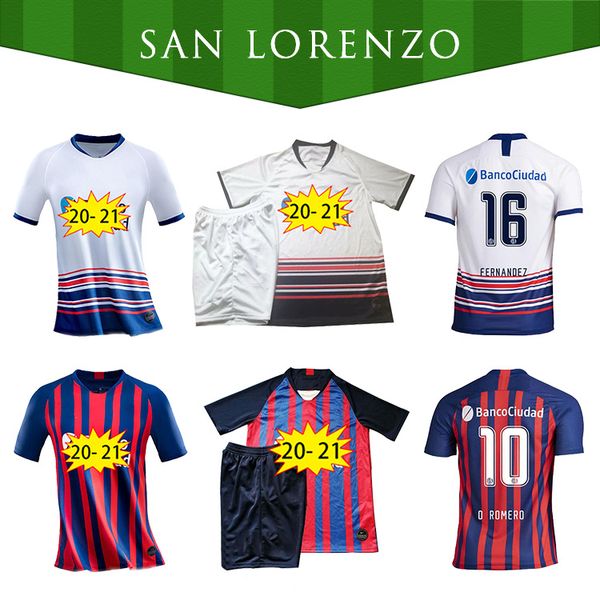 

2020 2021 new san lorenzo soccer jerseys kit set coloccini senesi bellusch blandi cerutti 20 21 boys suit football shirt, Black;yellow
