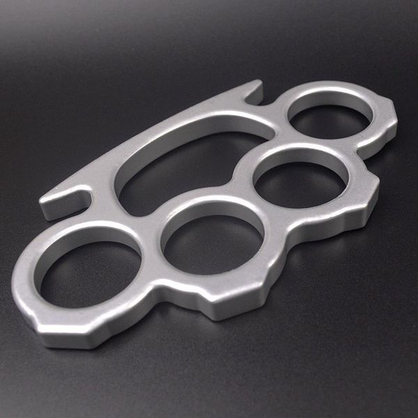 

silver/gold/black thin steel brass knuckle dusters,self defense personal security women's and men's self-defense pendant5434545