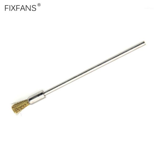 

fixfans 10cm brass wire brushes coil cleaning brush rust removal for electronic cigarette coils heating wire cleaner vape tool1