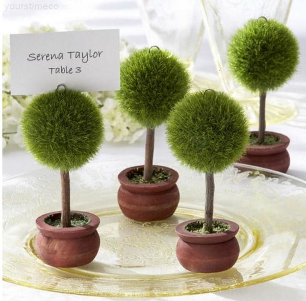 

favor ary tree p and place card holder wedding table decoration p