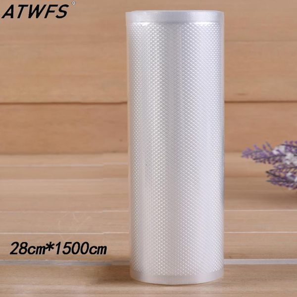 

atwfs 1500cm vacuum bag kitchen vacuum sealer bags for saver fresh long keeping vakum bag 1500cm* 15/20/25/28cm