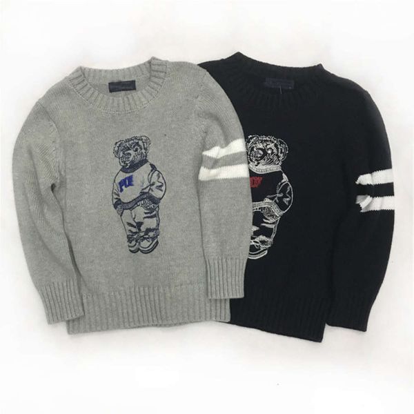 

boys' embroidered sweater children's wear grade foreign sle pullover, Blue