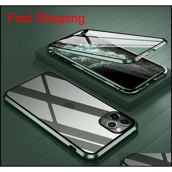 

for iphone xr case privacy protection anti-peep magnetic double sided tempered glass phone case for iphone qylpus packing2010