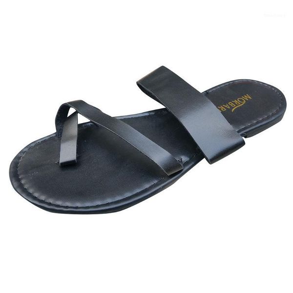 

summer new fashion slippers beach casual sandals antiskid flip flops outdoor female slippers sandals beach shoes #4.201, Black