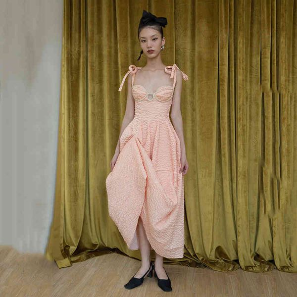 

casual dresses [eam] women pleated irregular temperament long dress v-neck sleeveless loose fit fashion spring autumn 2022 1da935 60o2, Black;gray