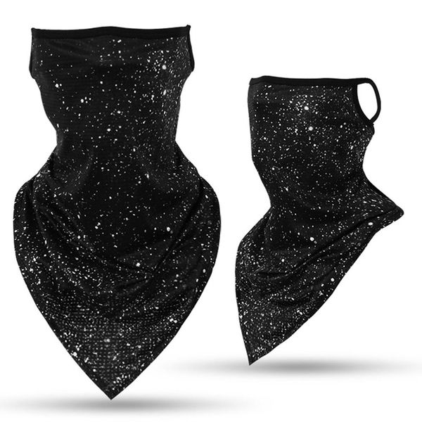 

sport bandana tube silk silk шарф треугольник шарфы шарфы гирти направьте чехол повесить сетку маска велосипедные оголовочные погулочные пох, Black