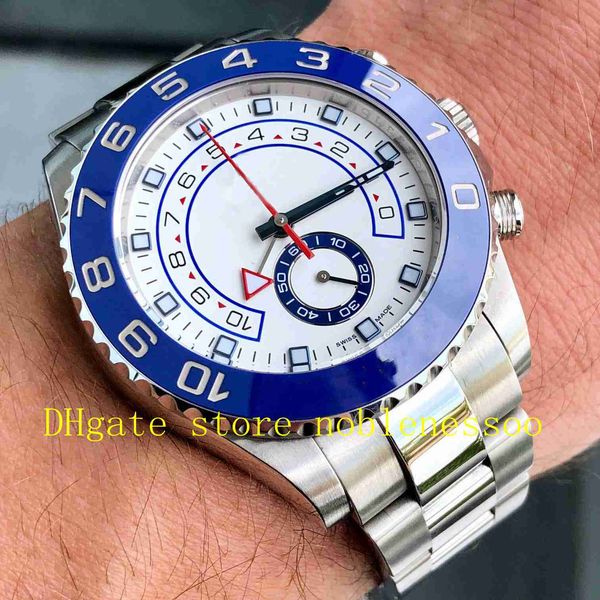 

4 color watch men's 44mm white blue ceramic bezel gold 116680 rose gold 116681 116688 chronograph no work asia 2813 movement mens watch, Slivery;brown