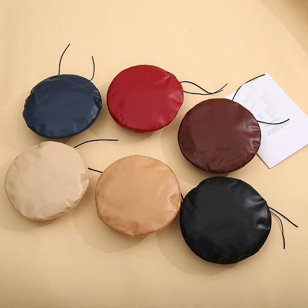 

berets leather pu painter hat cap autumn winter fur, Blue;gray