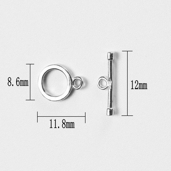 

new arrival a set 925 sterling silver jewelry findings silver clasps buckle connetors ot clasps & hooks for necklace&bracelet bbyhfl