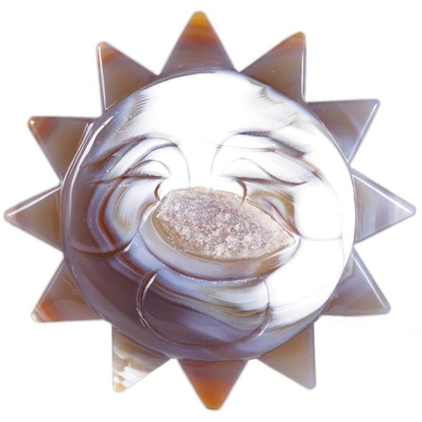 

tumbeelluwa sun форма натуральный агат geode figurine reiki election positive energy stone вырезанные удачи хрустальные подарки домашнего де, Pink;blue