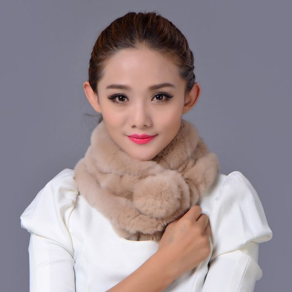 

natural rabbit skin scarves2020 cony three rex scarlet head winter cachecol female korean hair, Blue;gray