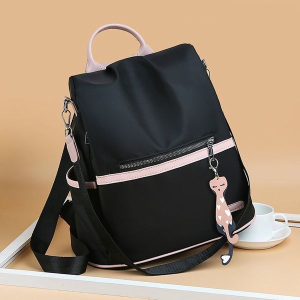 

hbp non-brand new korean fashion travel oxford backpack anti theft backpack female canvas schoolbag sport.0018