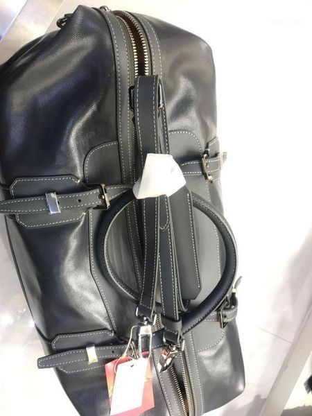 

2020 leather travel handbag straddle bag large capacity handbag1