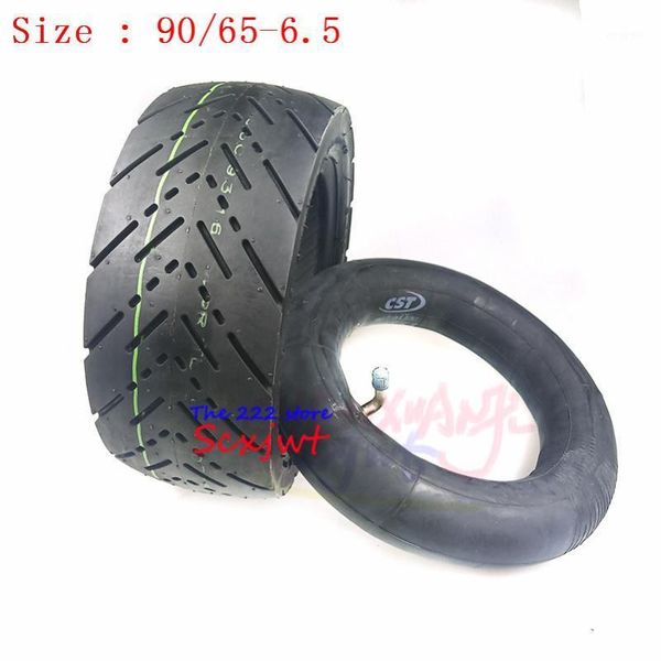 

motorcycle wheels & tires electric scooter 11 inch city road tube tire inflatable tubeless tyre 90/65-6.5 for dualtron thunder speedual plus