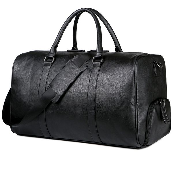 

2020 plutonium portrait portable travel large capacity of a shoulder courier with position shoe fitness piel bag 3rkc