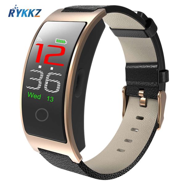 

ck11c intelligent waterproof wristband, heart rate and blood prsure monitoring smart watch, tracker, body temperature fitns device