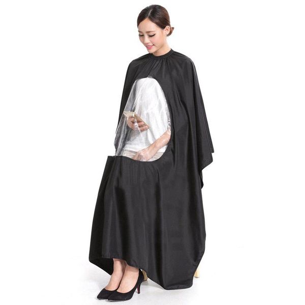 

waterproof haircut cape cloth cutting hair pattern salon barber cape hairdressing hairdresser apron wrap gown h sqckft