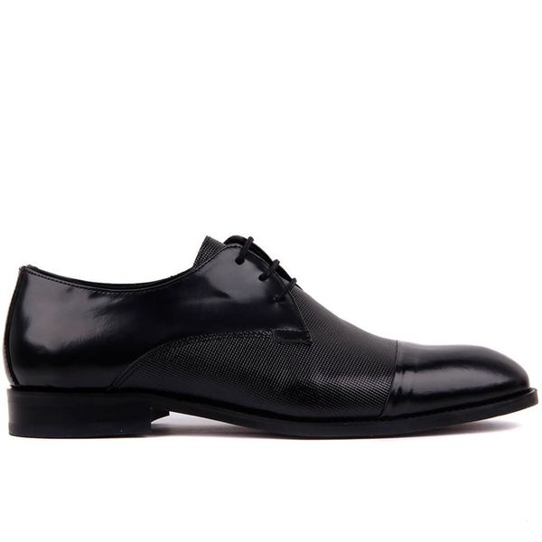 

sail on genuine leather casual lakers-shoes 58dn, Black
