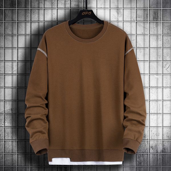 

2021 new autumn spring sweatshirt with black male hood hip hop punk pullover streetwear fashion clothes oversize 7xl 8xl zd3d