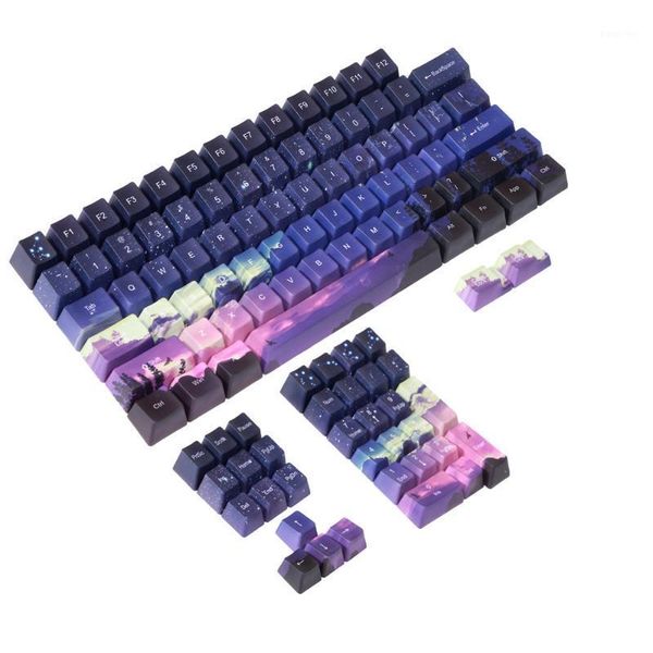 

pbt keycaps oem profile dawn keycaps for cherry mx switches compatible gh60 gk61 87 104 108 mechanical keyboard1