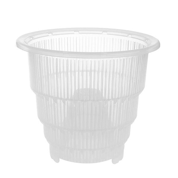 

meshpot 10см 12 см 15 см. прозрачные пластиковые горшки орхидеи с отверстиями обрезка функции обрезки и слоты роста корня дышащие орхидеи d2