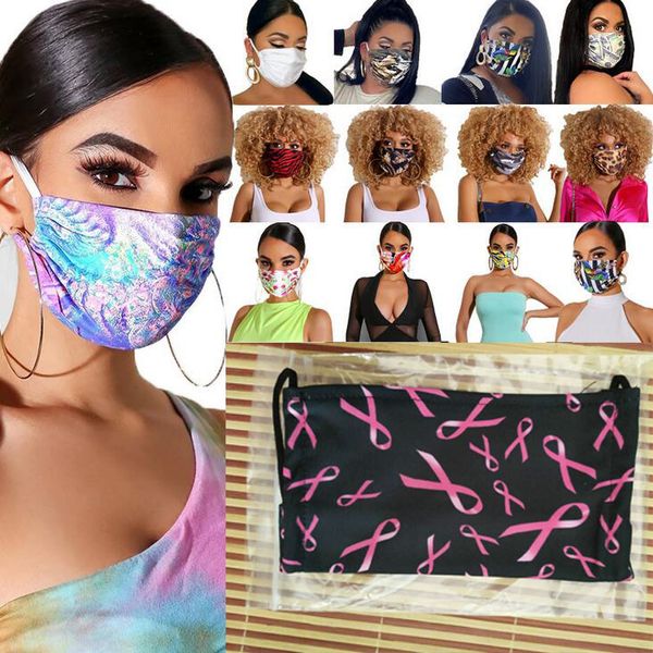 

famous designer washable masks breathable winter warm printing face mask women men sunproof anti-dust cycling sports outdoor mouth masks