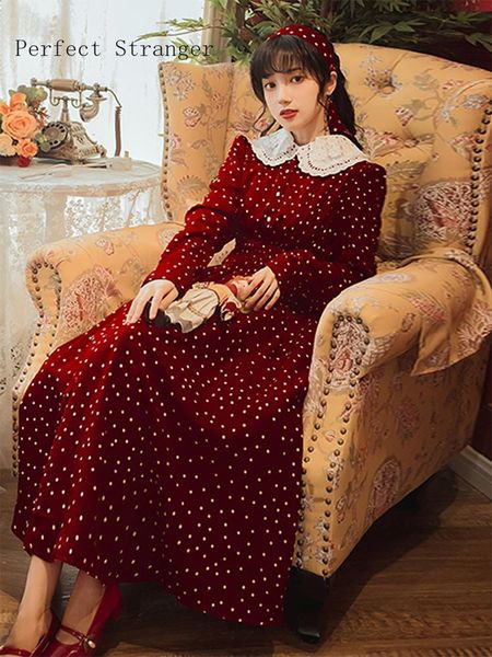 

casual dresses 2021 autumn winter arrival turn down collar long sleeve printed women dress, Black;gray