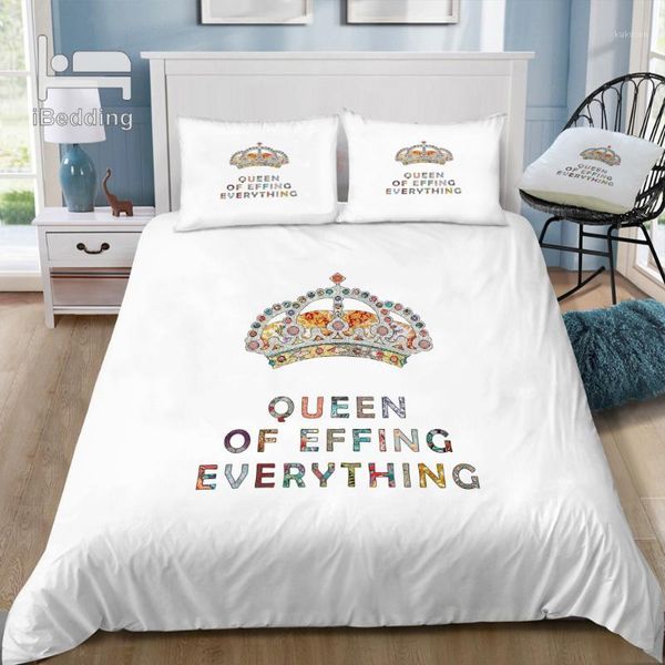 

her daily motivation 3d bedding set printed duvet cover set  king twin size1