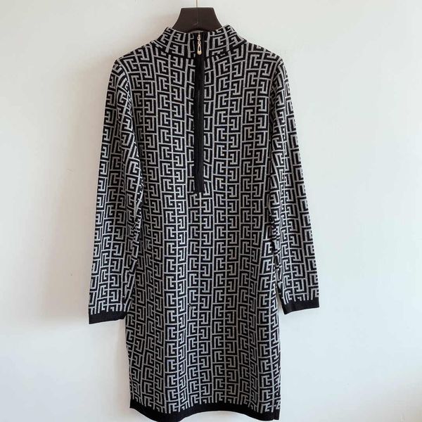 

women sweater dresses for autumn and winter fashion wool blend ladies dresses casual streetwear womens sweater, Black;pink