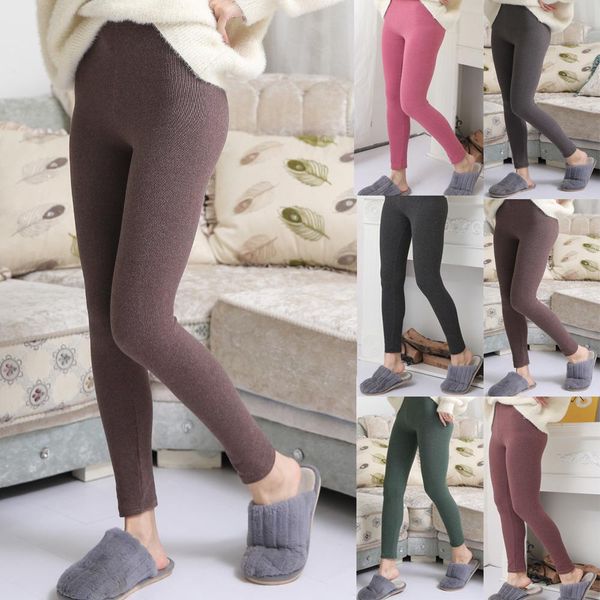

2020 women leggings casual pants cationic pants fashion fashion new solid color jogging casual women's trousers in autumn and winter, Black