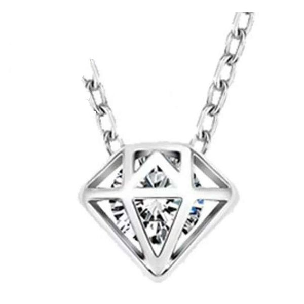 

925 sterling silver jewelry pendant statement necklaces wedding vintage infinity charms cross multifaceted crown diamond shaped gzrpz