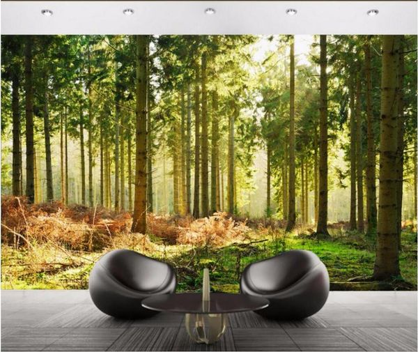 

wallpapers 3d room wallpaper custom mural nature forest tree background wall living po for walls 3 d murals