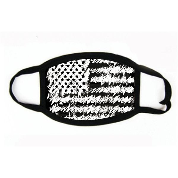 

dust printing face anti american mask flag black cotton washableprinting masks 3297#683