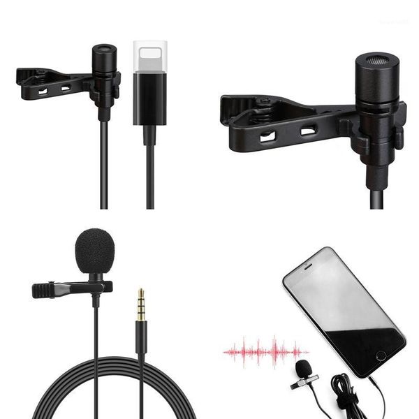 

mini lavalier lapel microphone omnidirectional mic with clip on system perfect for live stream meeting good quality1