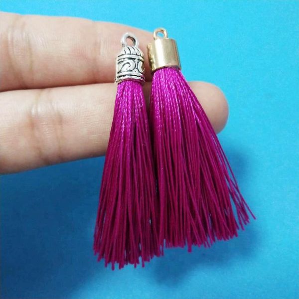 

20pcs mini metal cap tassel earrings jewelry curtain garments decorative accessories diy key chain fringe trim tassels pendant h wmtzbv