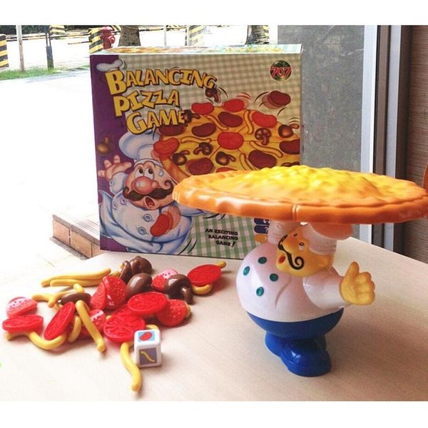 

fly ac toy - pizza balance game funny family party game for ages 3 and up q1214