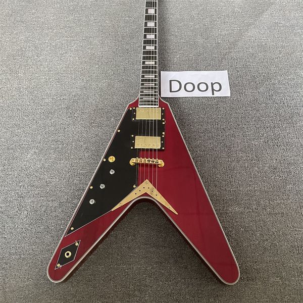 

6 string v shape electric guitar custom style color is optional