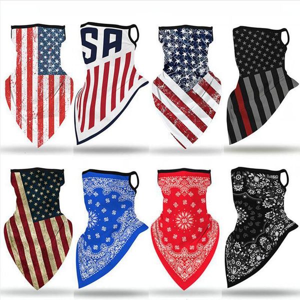 

factory cycling face masks sun protection multifunctional head scarf neck cover washable reusable triangle magic mask dd