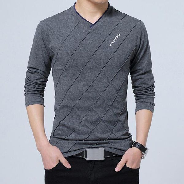 

fashion men t-shirt slim fit custom t-shirt crease design long stylish v neck fitness t-shirt tee shirt homme streetwear, White;black