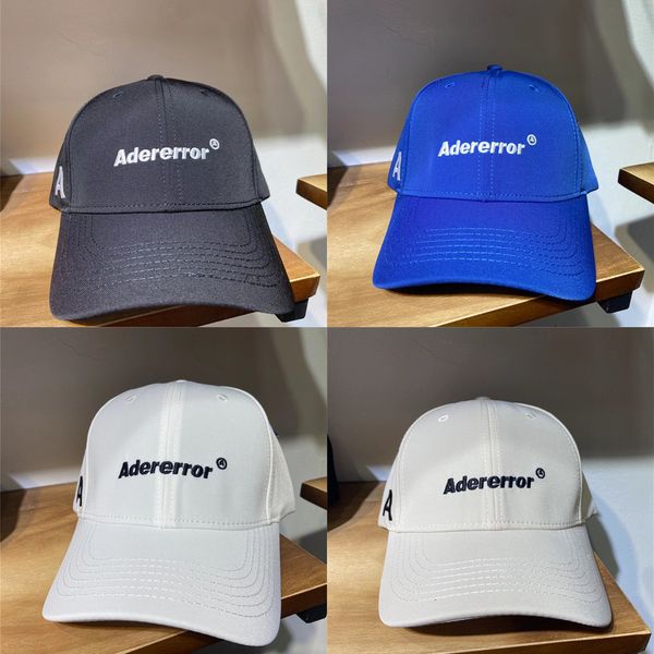 

2021 new error embroidered baseball caps men women adererror hats side cosmos a mark adjustable ader cap oc1q, Blue;gray