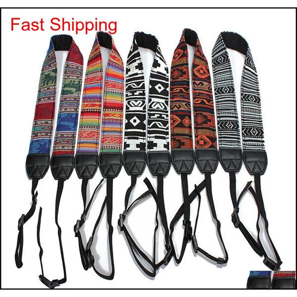 

5 colors colorful camera shoulder neck strap belt ethnic style camera belt for slr dslr nikon canon son qylxpz nana_shop, Silver