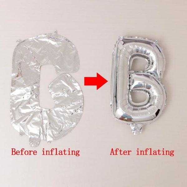 

16/40inch rose gold a-z letter/0-9 number ballon birthday party decorations gold wedding balloons globos anniversar sqcshr