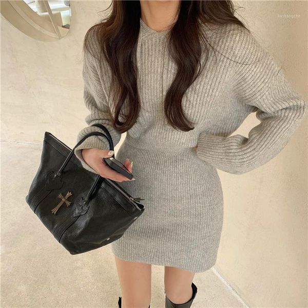 

women knit dress pullover 2021 spring and autumn women slim mini bodycon sweater dress womens with hood (r99508)1, White;black