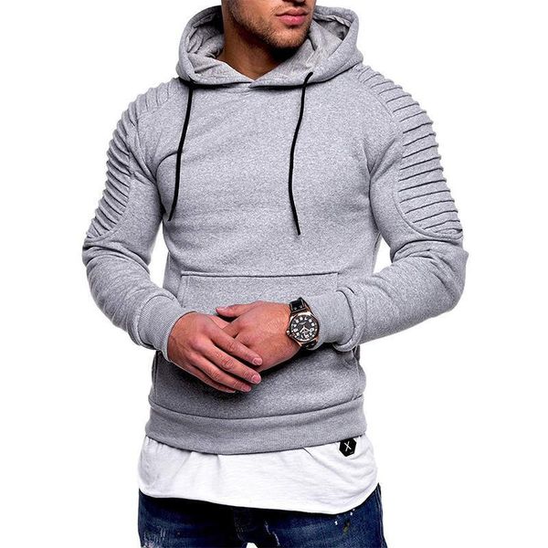 

2021 camouflage hoodies men fashion sweatshirt male camo hoody hip hop streetwear autumn military hoodie plus size top, Black